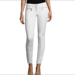 Like New! Michael Kors Izzy Skinny Zip-Pocket Jeans Size 2.
